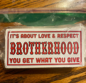 Brotherhood Sticker