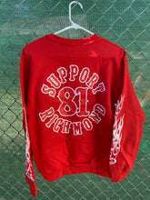 Load image into Gallery viewer, Red Crew Neck Pullover No Hood
