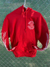 Load image into Gallery viewer, Red pullover hoodie no zip

