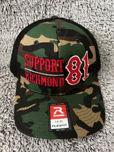 Load image into Gallery viewer, Camo mesh fitted hat

